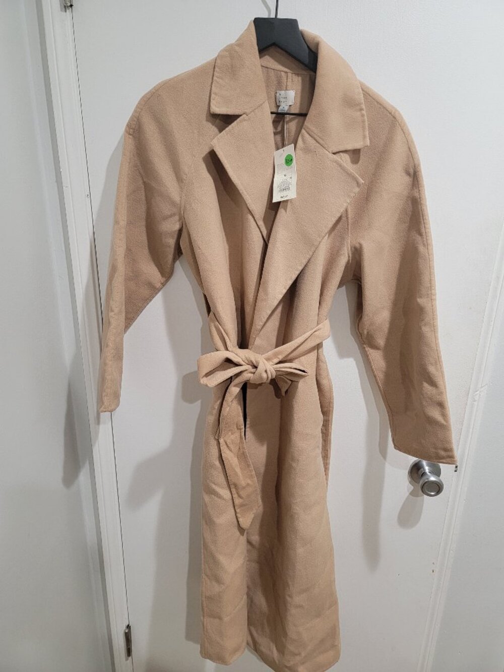 Women's Double Faced Wrap Coat - a New Day
